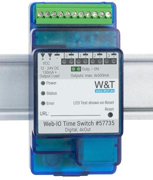 W&T 57735 Web-IO Time Switch Digital 4xOut