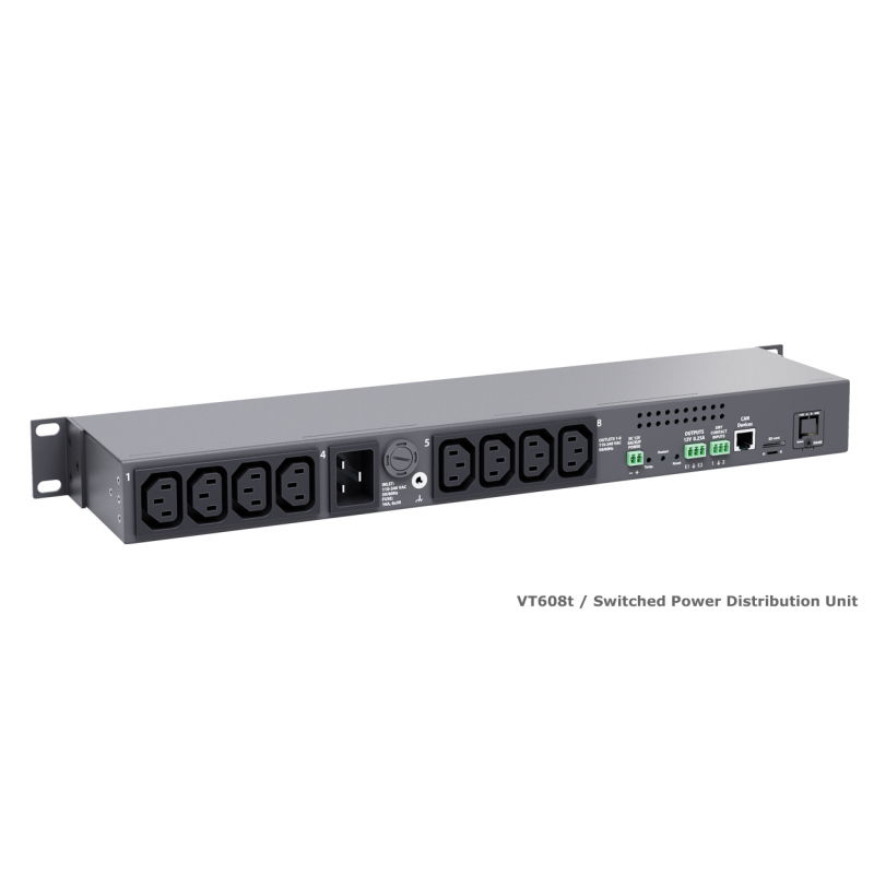 VT608t / Switched IP PDU With 8 Outlets